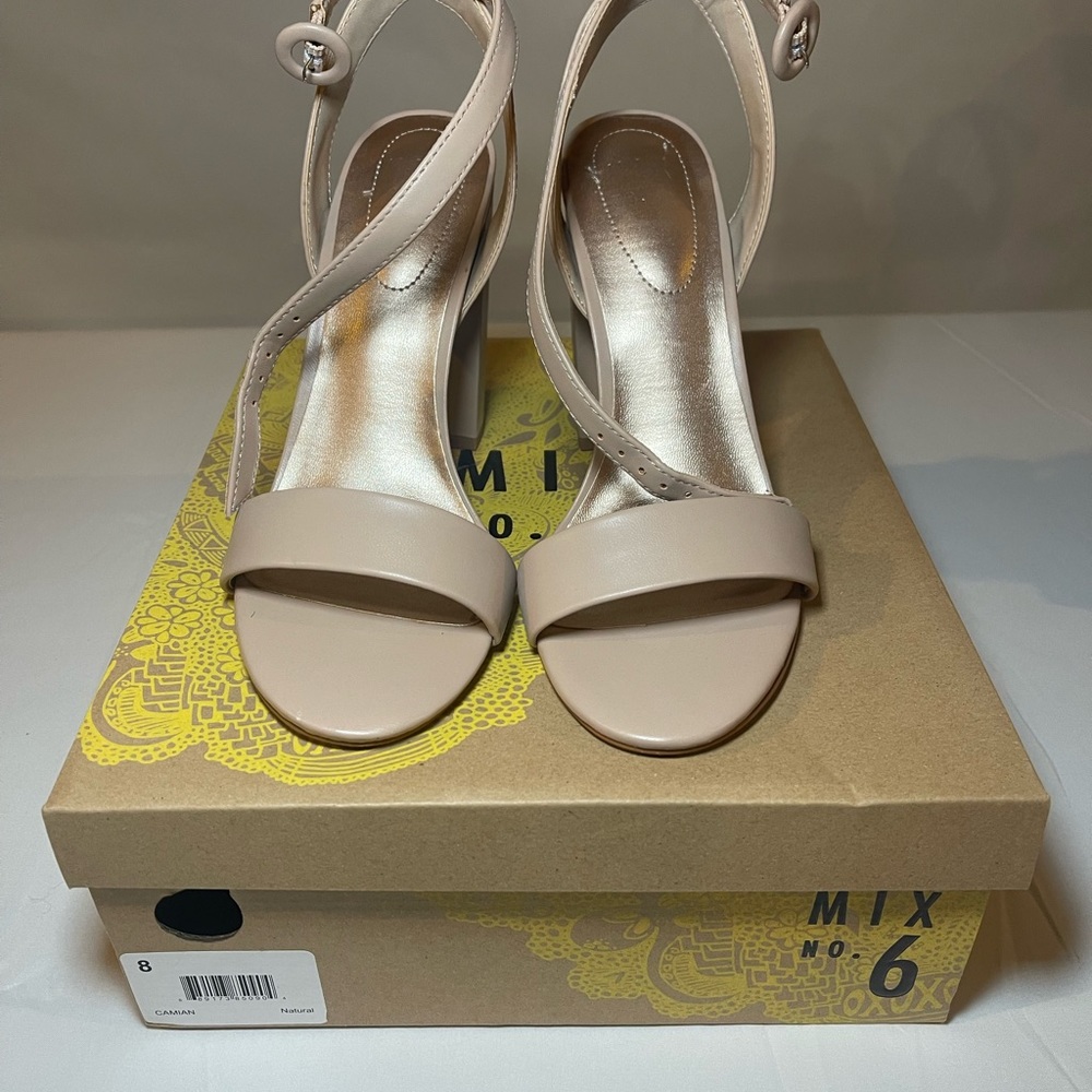 Mix No. 6 Camian Women Nude Sandal Size 8 - Picture 5 of 5
